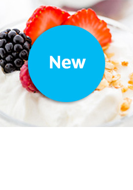 New yogurts. See all options.