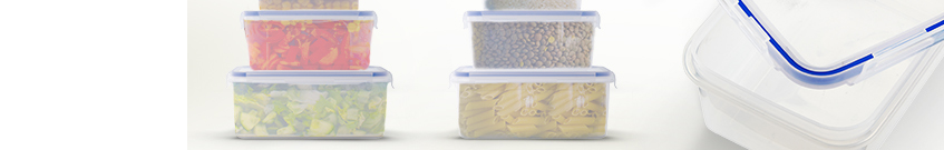 Waste less, save more with our Klip Lock food storage containers.