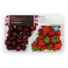 Image for Sainsbury's British Cherry & Strawberry Pack 600g from Sainsbury's