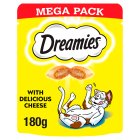 Image forDreamies Cat Treats Delicious Cheese Mega Pack 180g